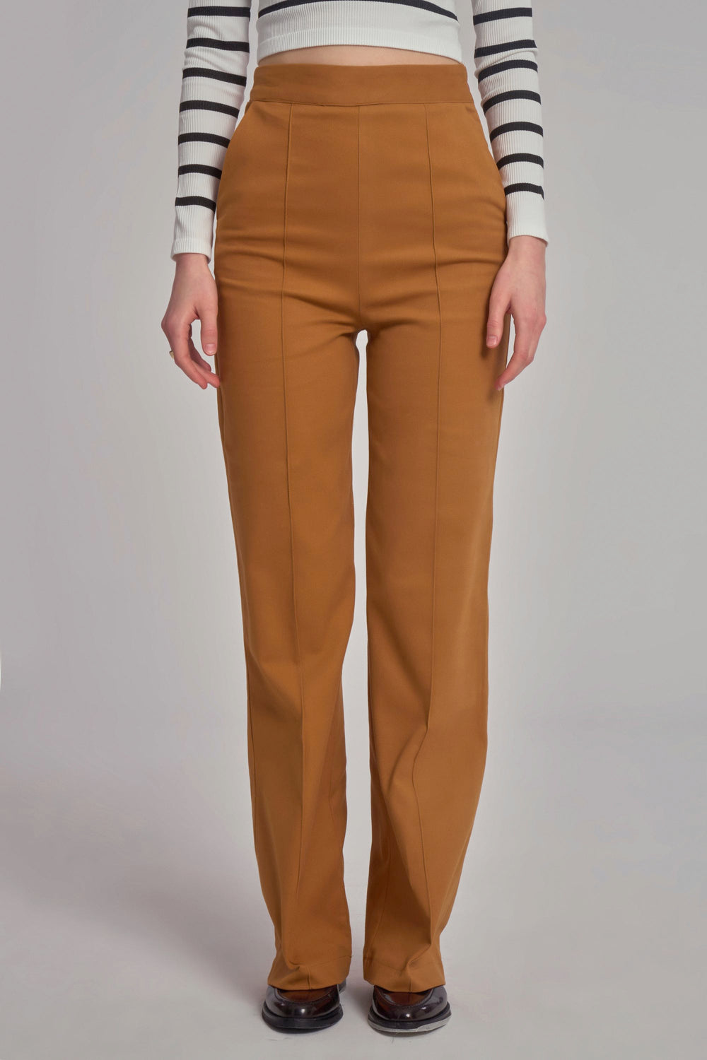 Wide Leg Crepe Pants