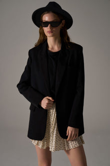  Oversize Blazer Jacket - Black