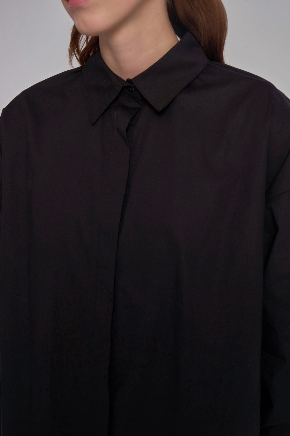 Chemise oversize - Noir