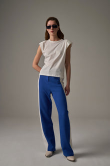  Plated Button Dress Pants