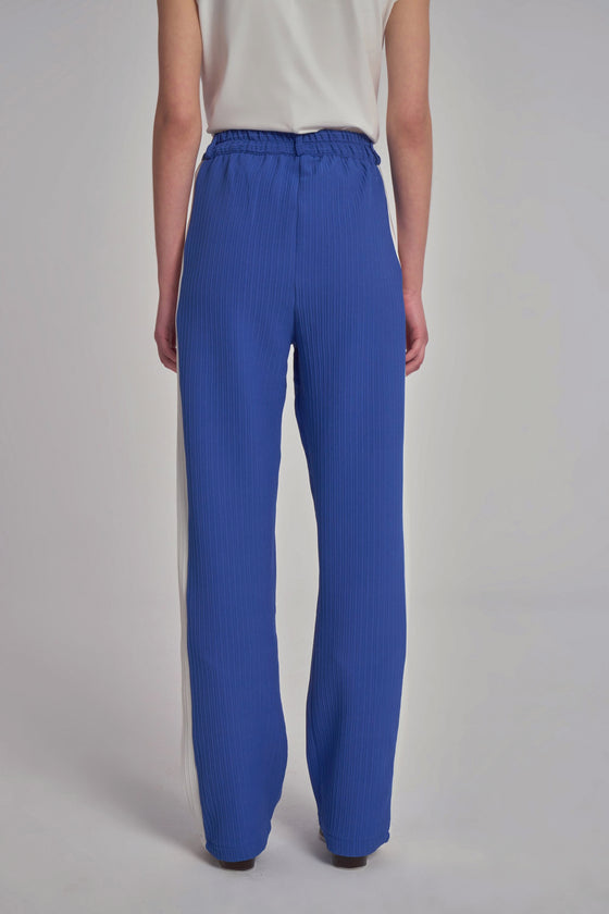 Plated Button Dress Pants