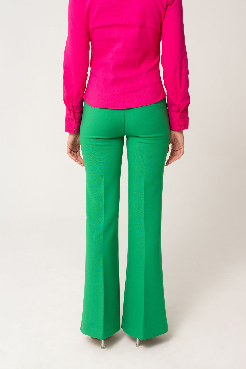 WIDE LEG PANTS GREEN Wide Leg Pants Green