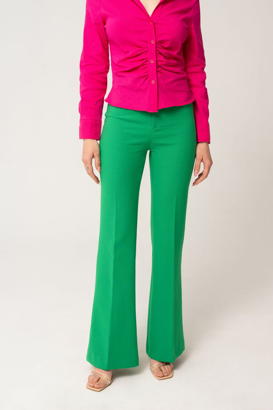 WIDE LEG PANTS GREEN Wide Leg Pants Green