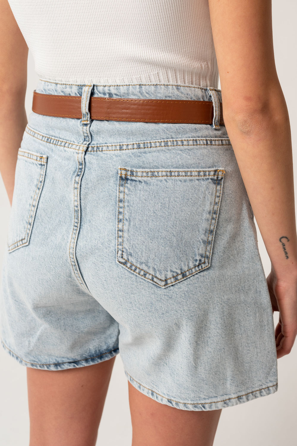 Short en jean