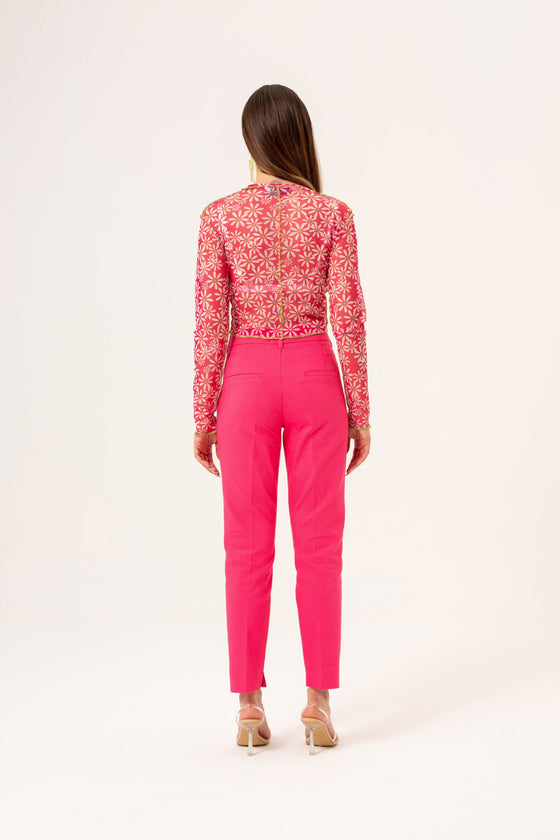 LIDYA BLOUSE - FUCHSIA