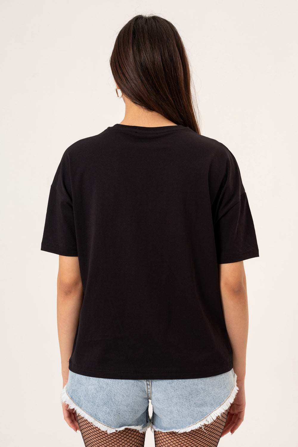 BASIC T-SHIRT -  BLACK