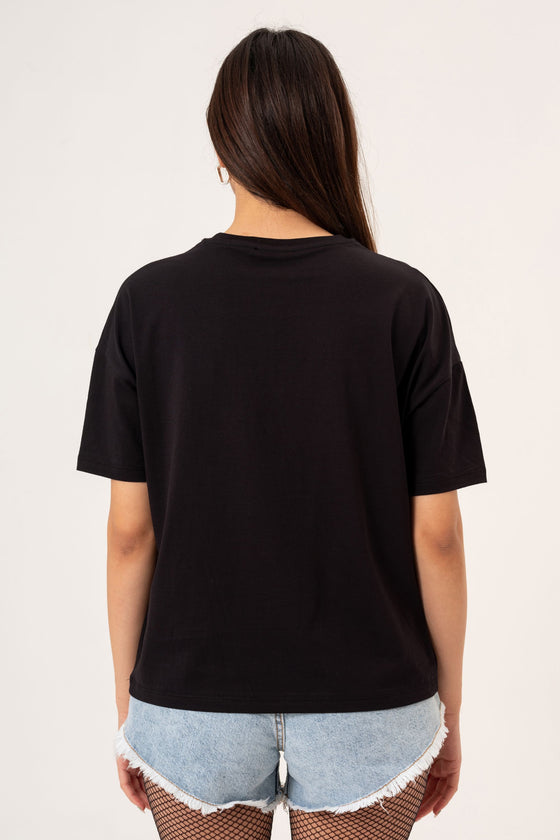 Basic T-shirt - Zwart