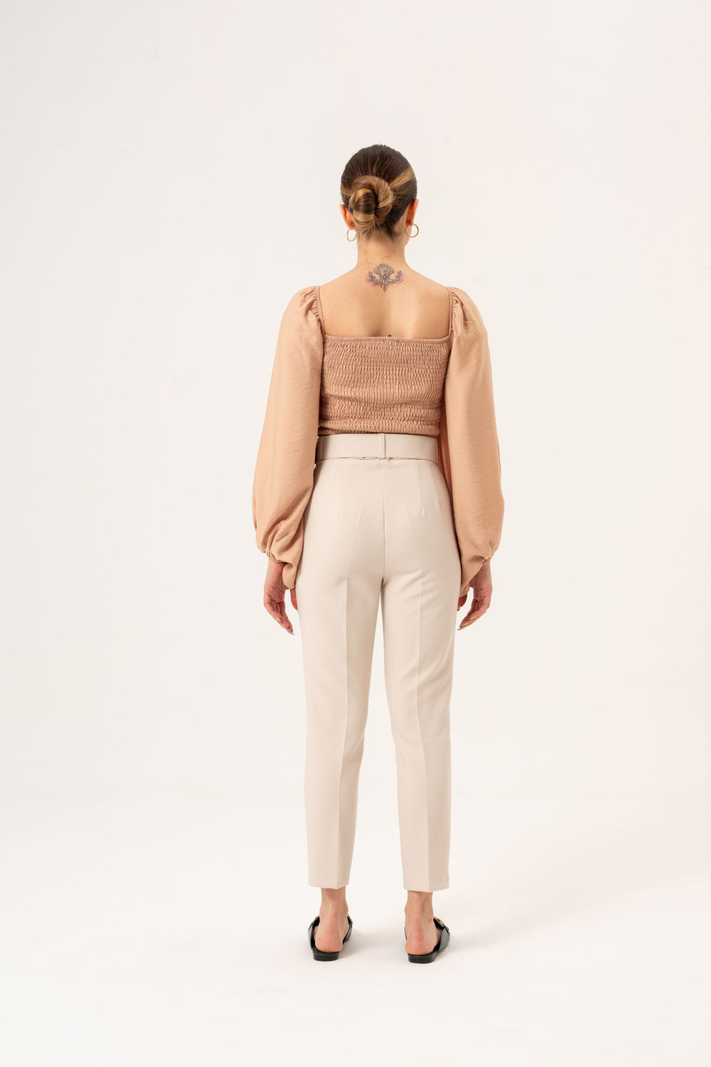 Pantalon à ceinture