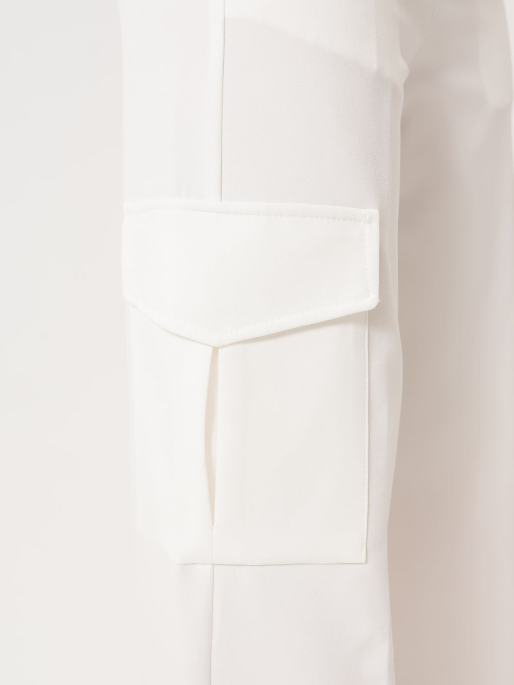 Cargo palazzo pantalon - Blanche