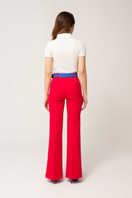 Wide Leg Pants Fuchsia