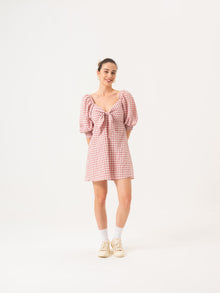  Patterned Patterned Mini Dress
