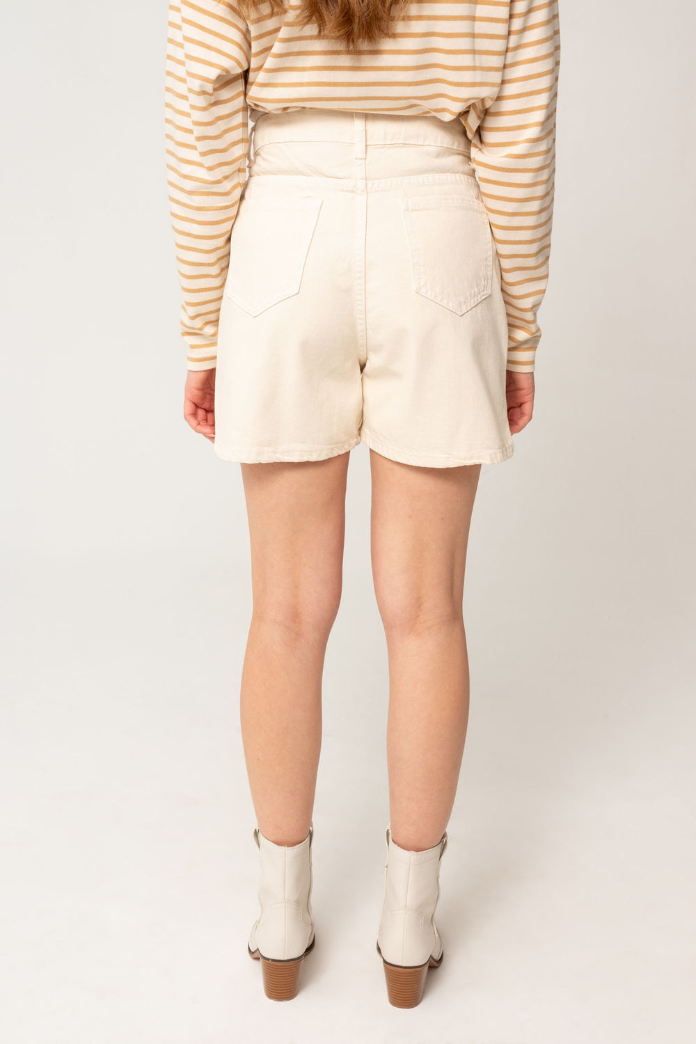 Gabardine Shorts