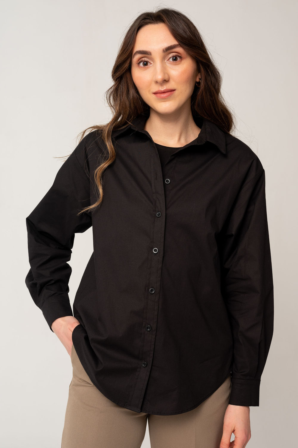 Long Sleeve Shirt Black