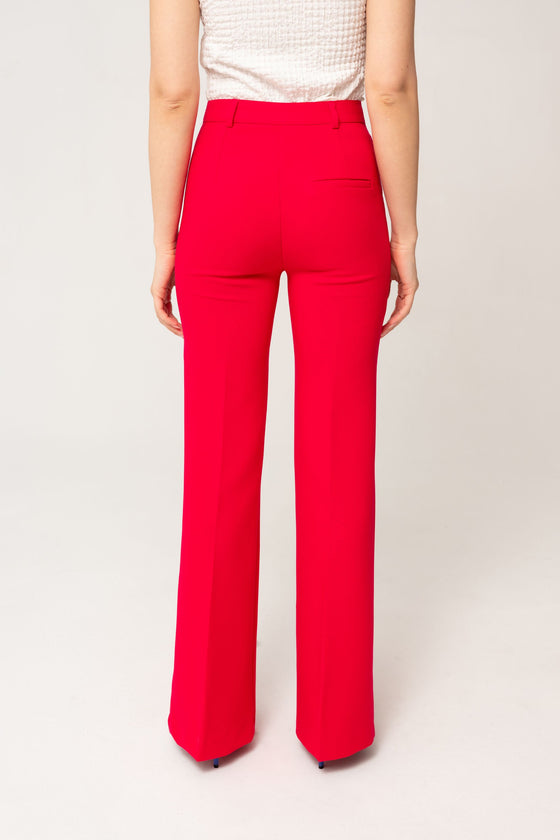 Pantalon  large fuchsia