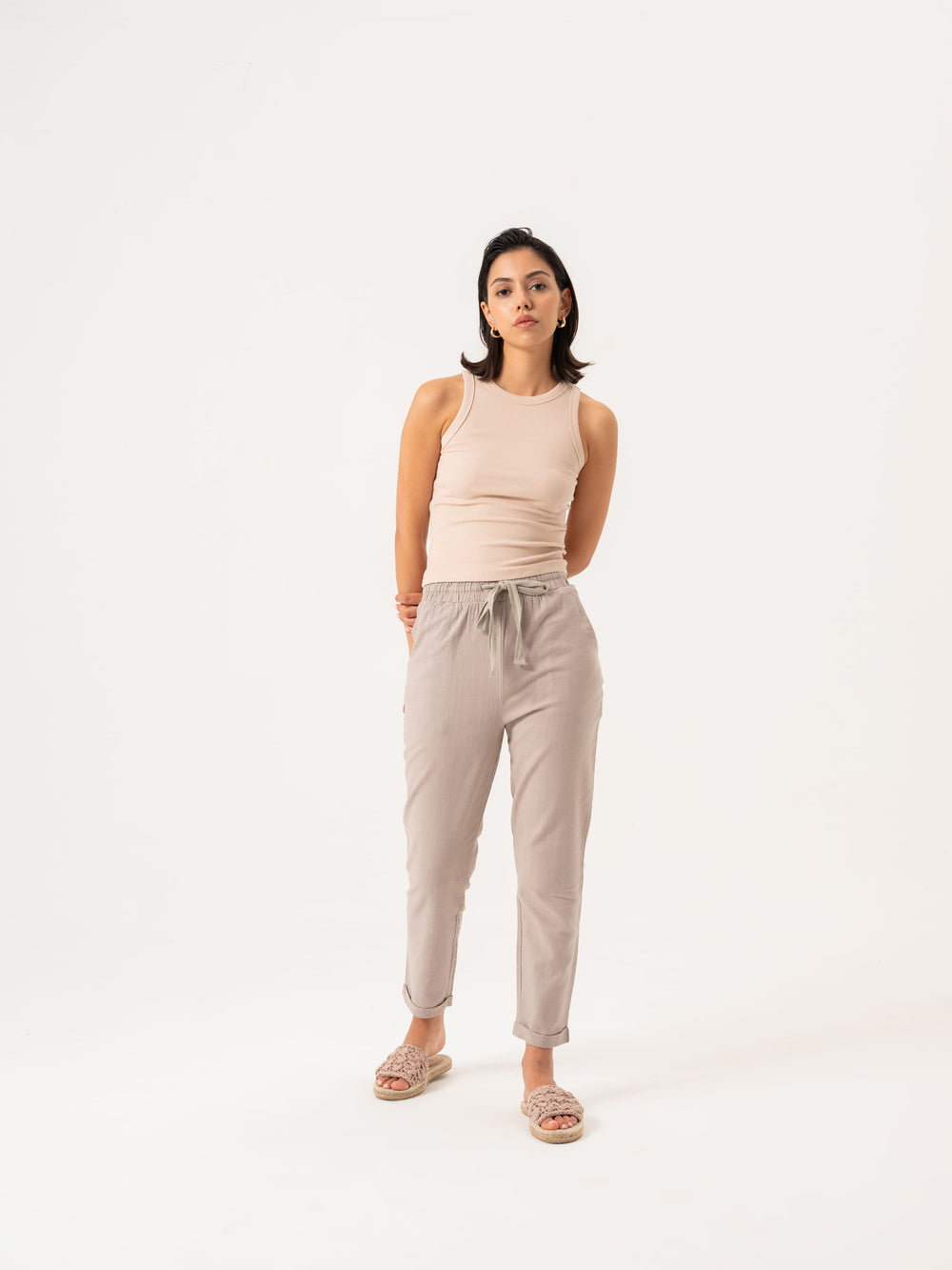 Pantalon à double jambe