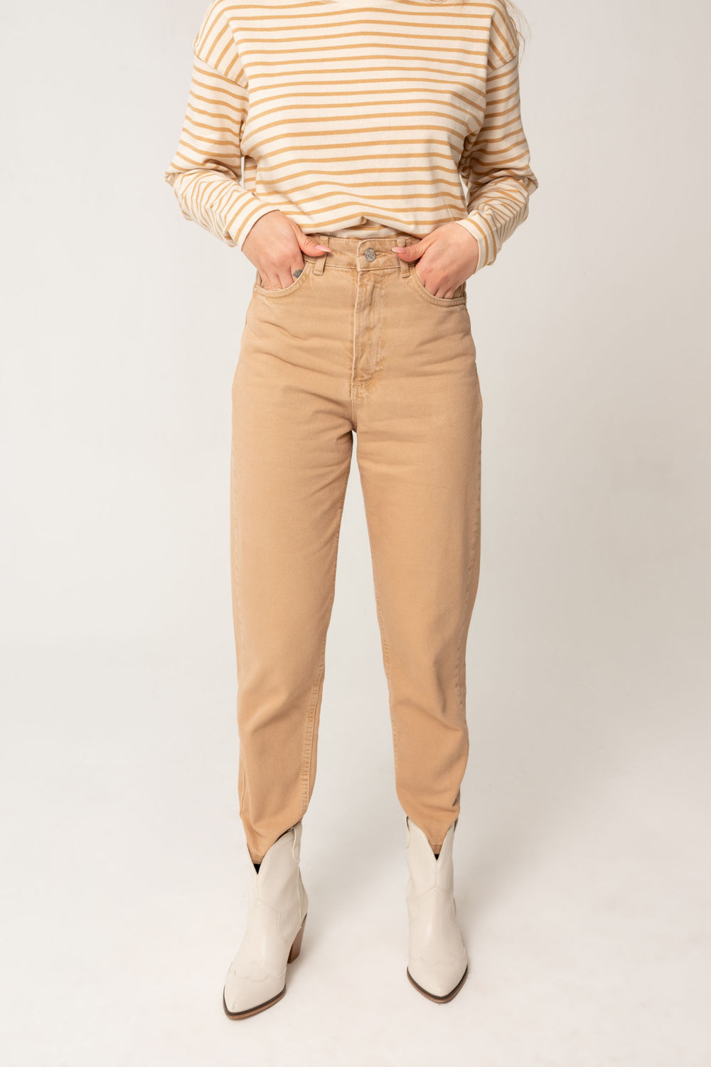 Pantalon ballon marron