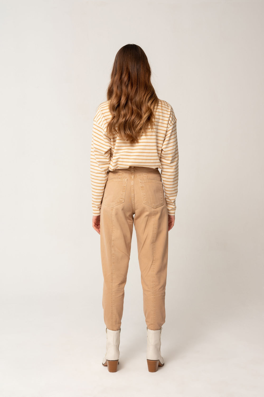 Pantalon ballon marron