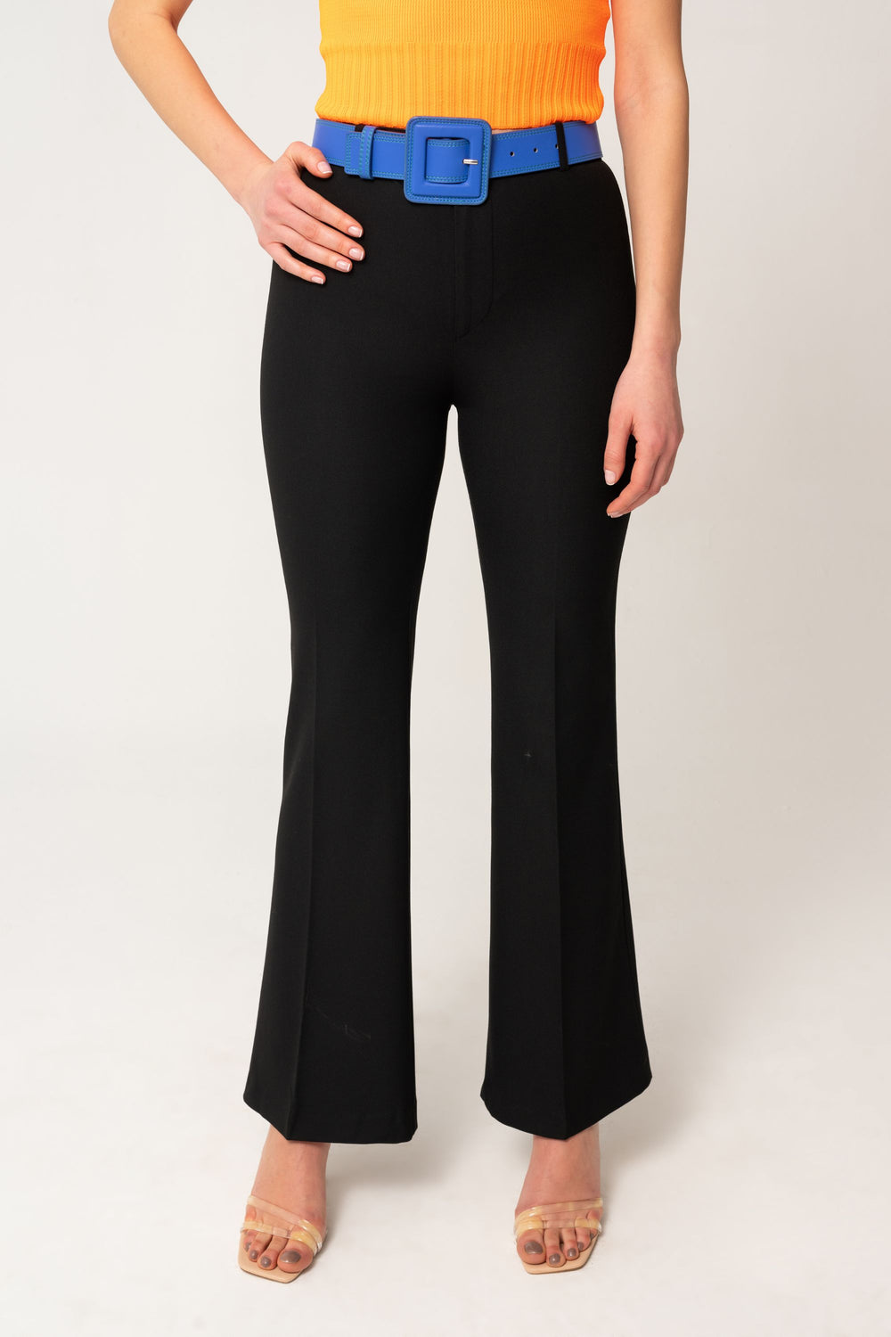 Pantalon large noir