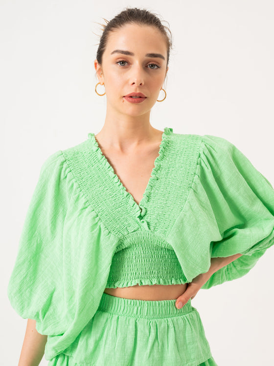 Frost Blouse - Green