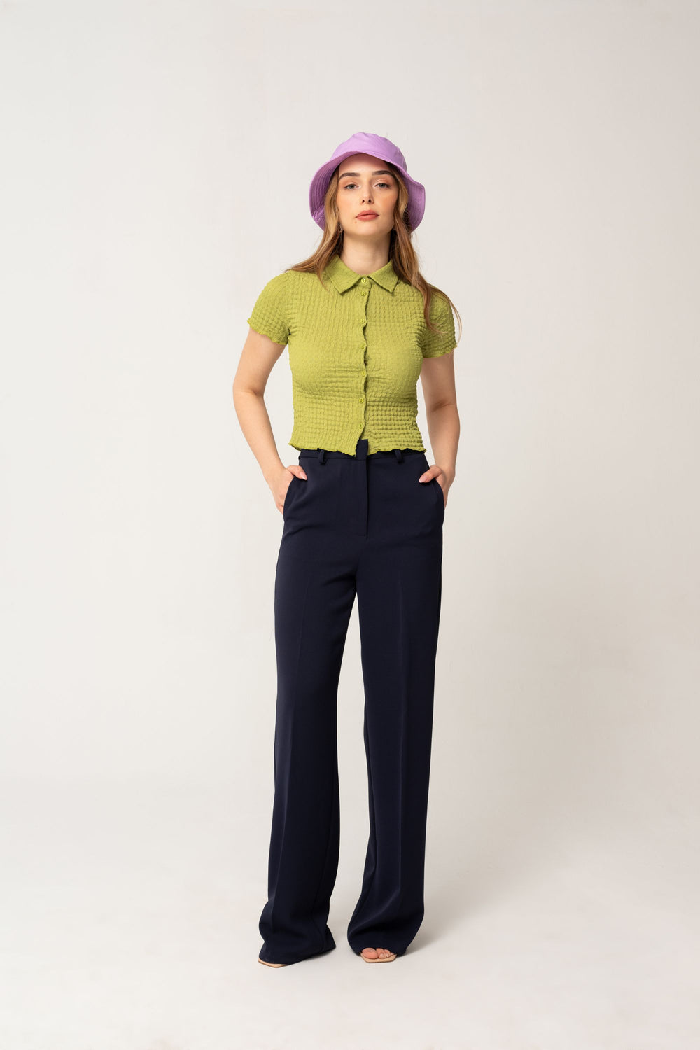 Navy Blue Trousers