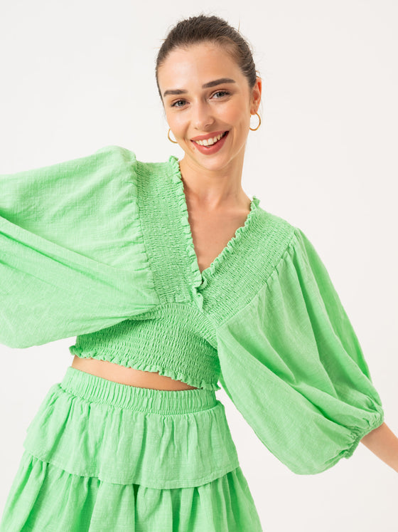 Frost Blouse - Green