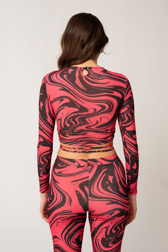 Long Sleeve Body Fuchsia