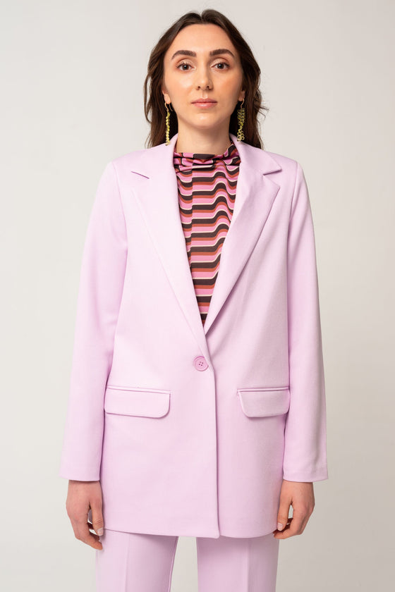 Veste blazer rose