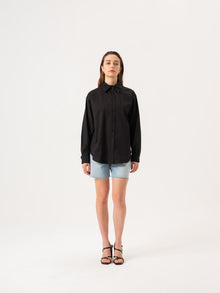  LONG SLEEVE SHIRT - BLACK