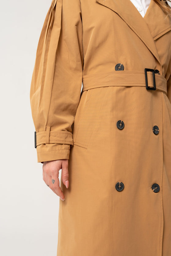 Trenchcoat met riem