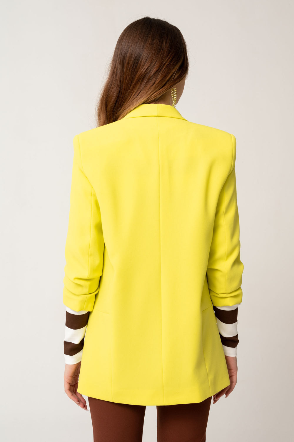 Veste blazer jaune