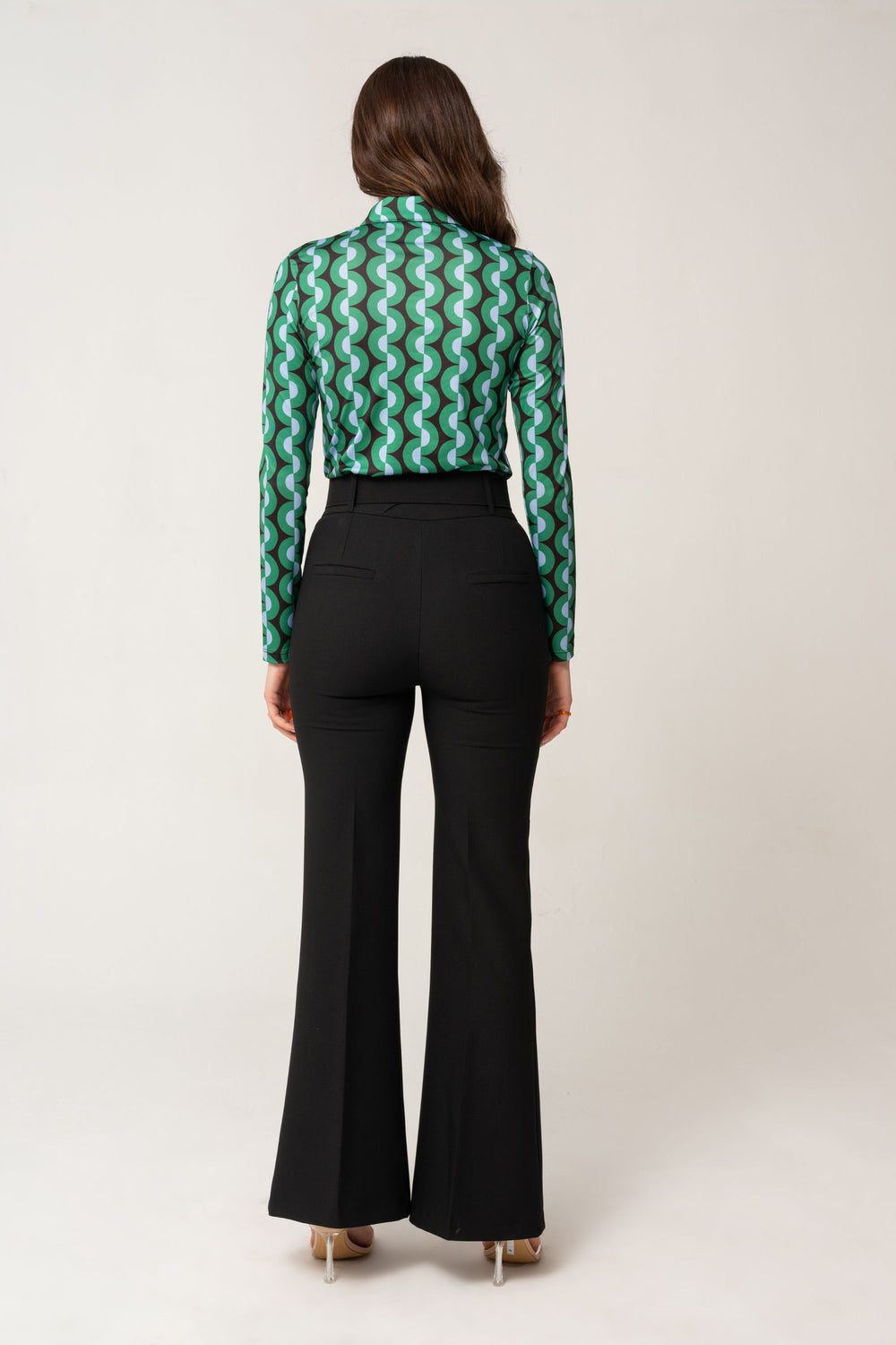 Wide Leg Pants With Belt